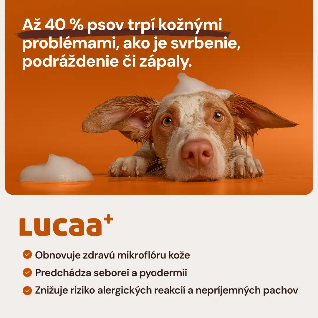 Lucaa+ Probiotický šampón
