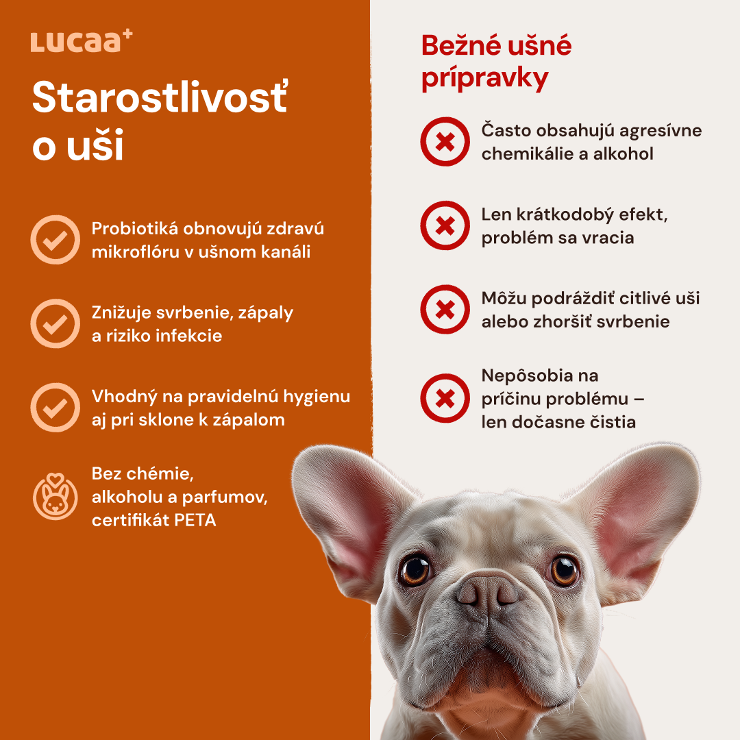 Lucaa+ Starostlivosť o uši