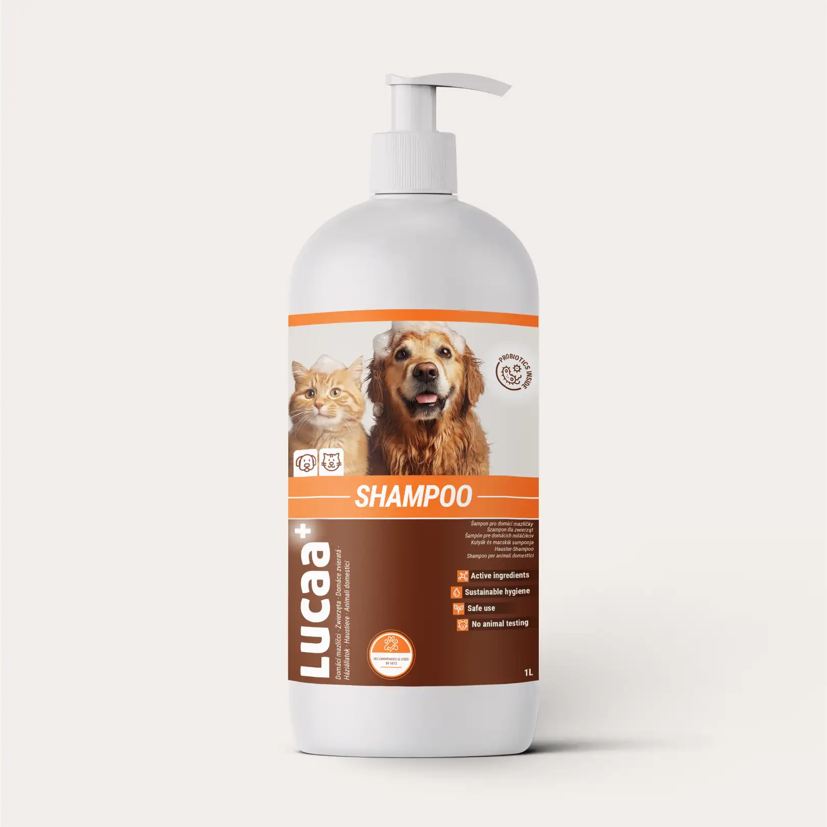 Lucaa+ Probiotický šampón